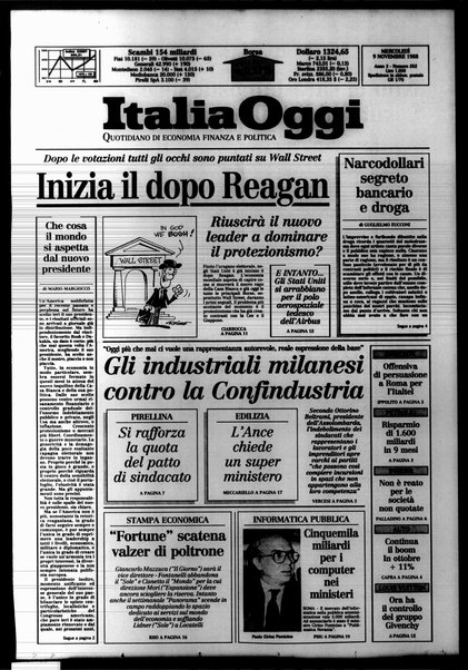 Italia oggi : quotidiano di economia finanza e politica